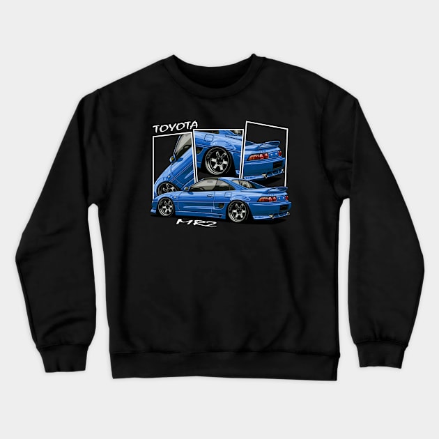 Toyota MR2, JDM Car Crewneck Sweatshirt by T-JD